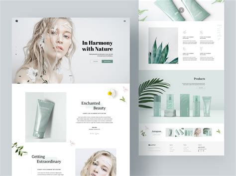 Skin Care Website Templates