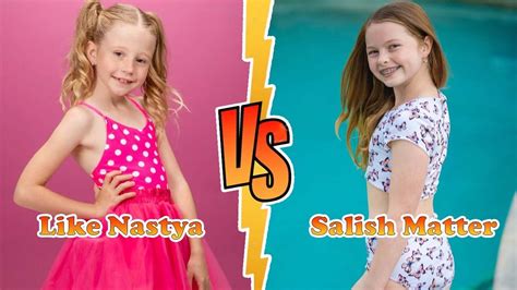 Salish Matter VS Like Nastya Amazing Transformation 🎁 From Baby To Now ...