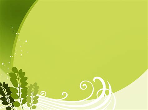 Green leaf template PPT Backgrounds, Green leaf template ppt photos, Green leaf template ppt ...