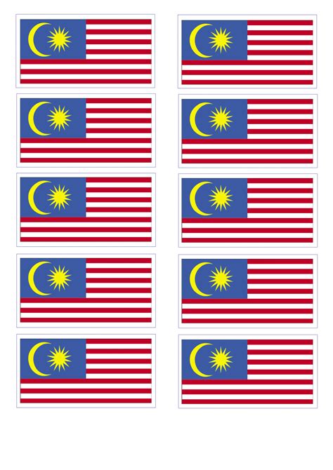 Malaysia Flag | Templates at allbusinesstemplates.com