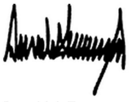 Inauguration: Donald Trump's bizarre signature overshadows his first ...