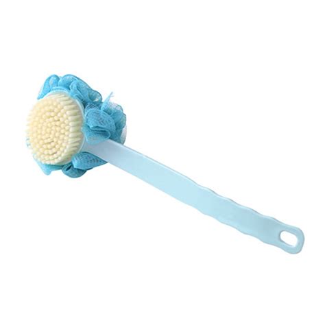 Bath Body Brush with Long Handle Body Shower Brush Exfoliating Back Scrubber or Dry Brushing ...