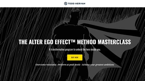 Todd Herman - Alter Ego Effect Masterclass - TSCourses