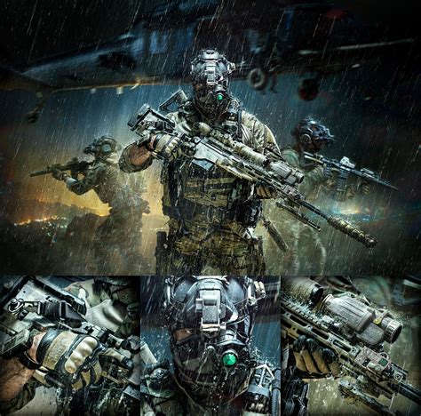 ArtStation - Warzone, Gregory Pedzinski Armor Concept, Concept Art, Tactical Armor, Future ...