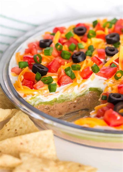 EASY 5-Layer Dip (15 minutes!) - I Heart Naptime