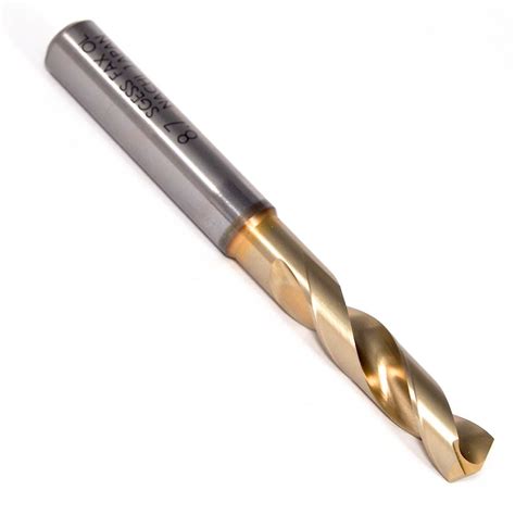 NACHI Stub Drill 8.7mm 135° PM-HSCO TiN+TiCN SG-ESS - Dan's Discount Tools