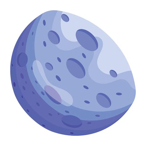 Trendy Blue Moon 18811674 Vector Art at Vecteezy