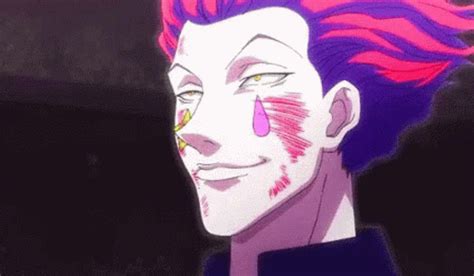 Hisoka Smile GIF - Hisoka Smile Shocked - Discover & Share GIFs