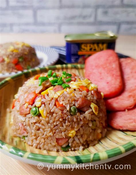 Spam Fried Rice - Yummy Kitchen