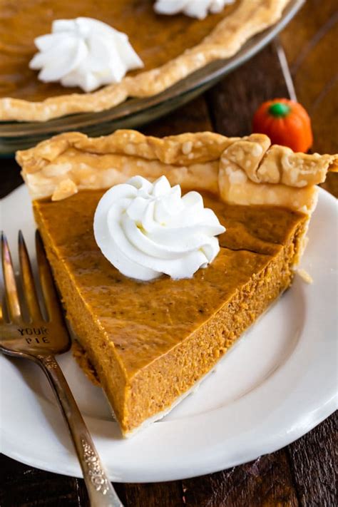 Seriously Easy Pumpkin Pie Recipe - Crazy for Crust