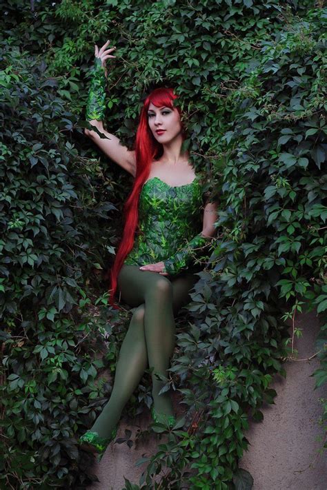 Pin on Poison Ivy Cosplay - DC Comics