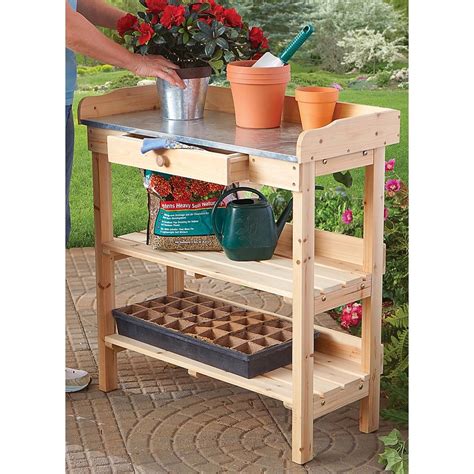 Garden Work Bench - 198228, Yard & Garden at Sportsman's Guide