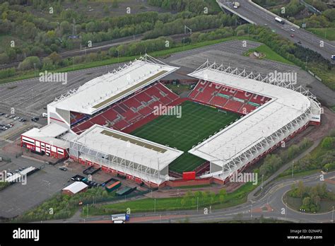 Aerial image of Stoke City's Britannia Stadium Stock Photo, Royalty ...