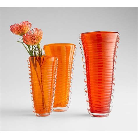 Cyan Design 06544 Medium Dollie Vase | Cyan design, Contemporary vases, Colored glass vases