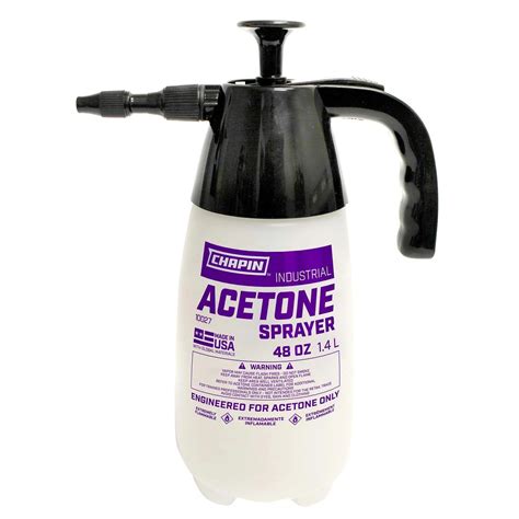 Chapin 10027: 48-ounce Handheld Industrial Acetone Pump Sprayer ...