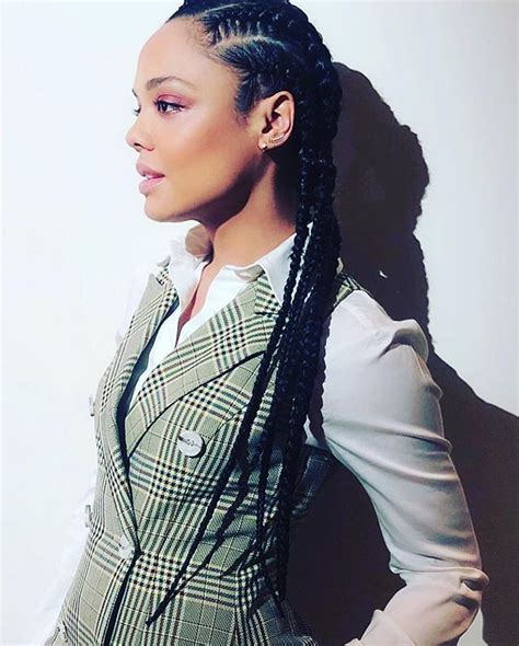 Tessa Thompson | Tessa thompson, Hair styles, Beauty