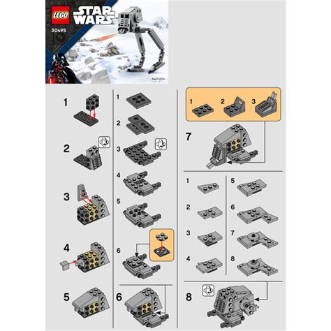 LEGO AT-ST Set 30495 Instructions | Brick Owl - LEGO Marketplace