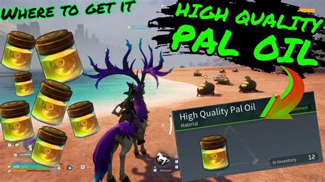 HOW To Get HIGH QUALITY PAL OIL in PALWORLD!!! Palworld Resources Guide - YouTube