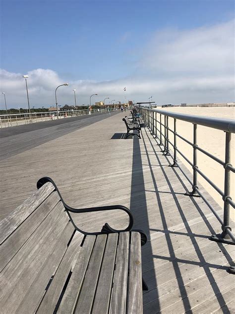 Jones Beach Boardwalk Photograph by David Zuhusky - Fine Art America