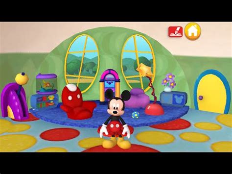 Mickey Mouse Clubhouse Disney Junior Color and Play Game Paint 3D Animated Coloring Book - YouTube