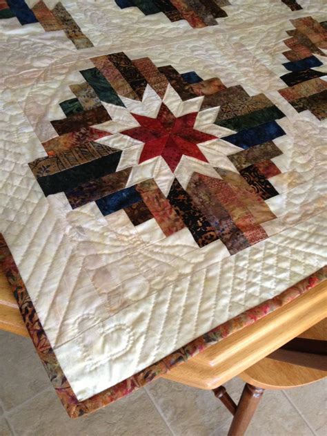 Log Cabin Quilt Pattern