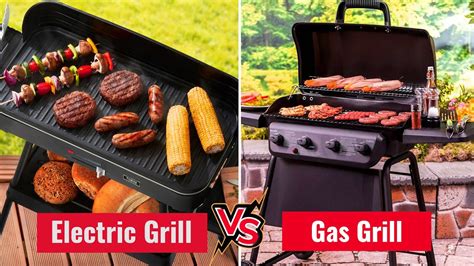 Electric Grill vs Gas Grill - YouTube