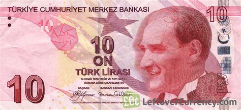 current Turkish Lira banknotes - Exchange yours now