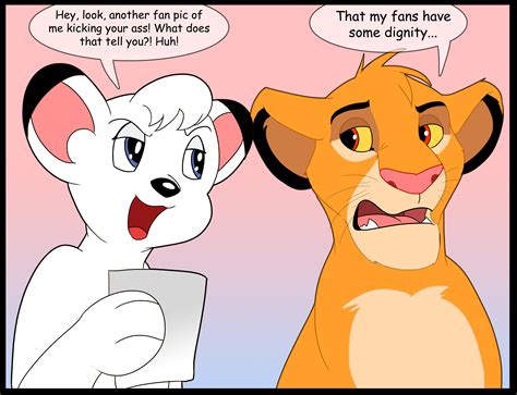 Kimba vs Simba « AlbinoRaven666's Album — Fan Art Albums of My Lion King