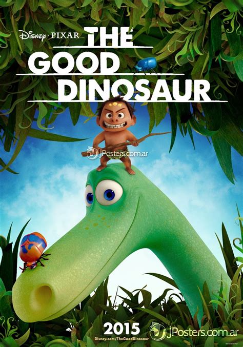 First Teaser Poster Pixar's 'The Good Dinosaur' Shows Cartoony Dinosaur, Human & Bugs [UPDATE ...