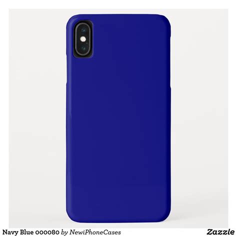 Navy Blue 000080 Case-Mate iPhone Case | Zazzle | Case, Iphone cases ...