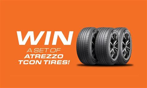 Enter for a Chance to Win a Set of Atrezzo Passenger Vehicle Tires! - OKWow - Sweepstakes and ...