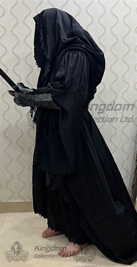 Halloween Ring Wraith Costume Nazgul Costume Black Cape Ireland ...