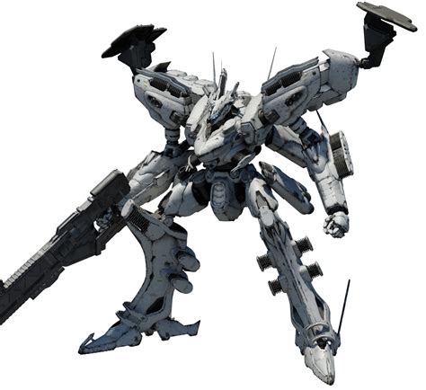 White Glint (Armored Core) | Armored core, Mecha, Mech