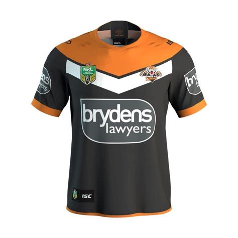 Wests Tigers 2018 Team Signed Home Jersey | Wests Tigers Team Shop