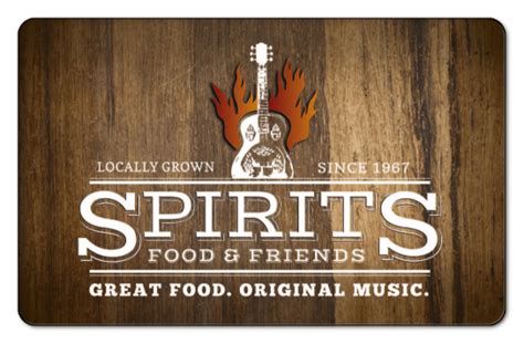 Spirits Food & Friends | Gift Cards