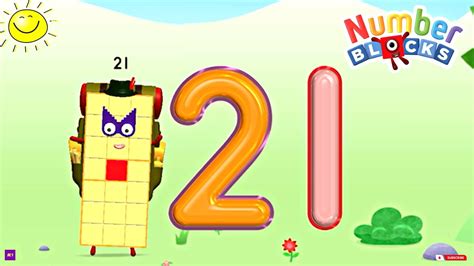 Numberblocks World App | Meet Numberblocks Twenty-One | Number 21 | Learn Tracing | Educational ...