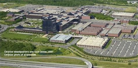 Chrysler Technical Center (CTC): huge state-of-the-art headquarters