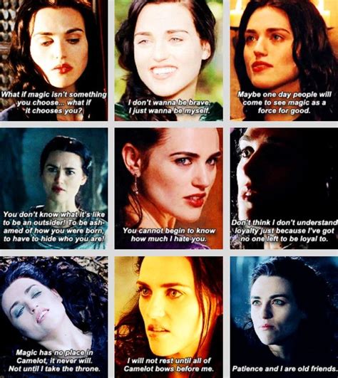 Morgana quotes from every season. I adore her in all of them ...