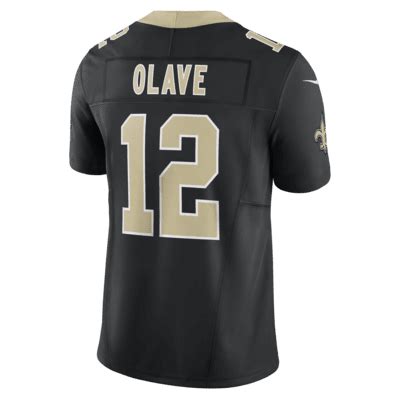 Chris Olave New Orleans Saints Men's Nike Dri-FIT NFL Limited Football ...