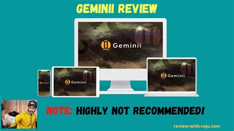 Review With Raju: Geminii Review by Jono Armstrong ~ [STOP] Another ...