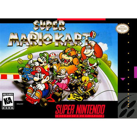 Super Mario Kart Super Nintendo SNES Game For Sale | DKOldies