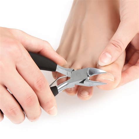 Surgical Stainless Steel Toenail Clippers for Thick and Ingrown Nails Cutter MZ - Walmart.com ...