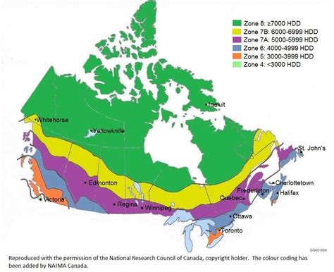 climate zone map of Canada | Coding standards, Coding, Climate zones