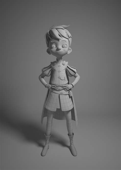 The King\'s Son by Leonardo Rezende | Cartoon | 3D | CGSociety 3d Model Character, Kid Character ...