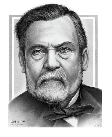 Drawing - Louis Pasteur by Greg Joens #affiliate , #spon, #sponsored, # ...