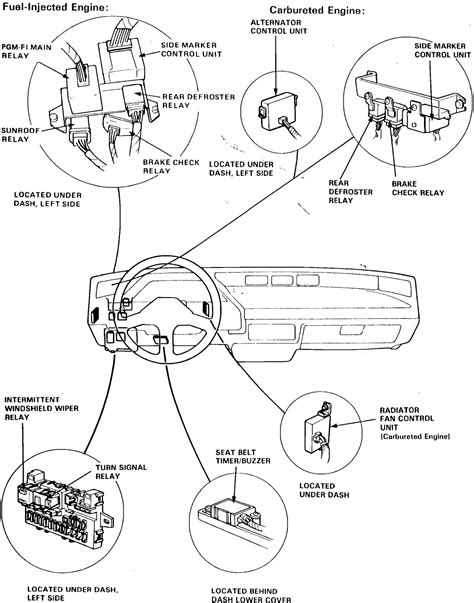 Honda Fuel Pump Relay Locations: Q&A Guide | JustAnswer