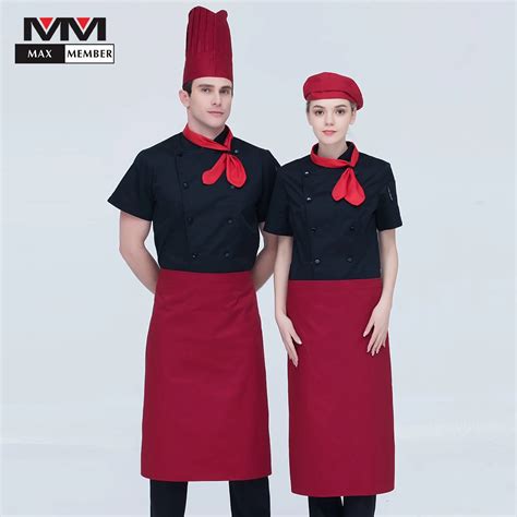 Aliexpress.com : Buy Chef Kitchen Work Wear Uniforms Unisex Summer ...