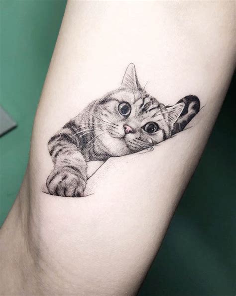 86 Unique And Cute Cat Tattoos That Will Make You "Aww"