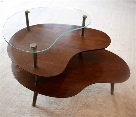 Mid Century Side Table, USA 1960 - Styylish -walnut
