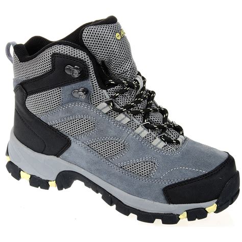 Hi-Tec Hi-Tec Logan Waterproof Hiking Boots for Women, Cool Gray/Lilac - Walmart.com